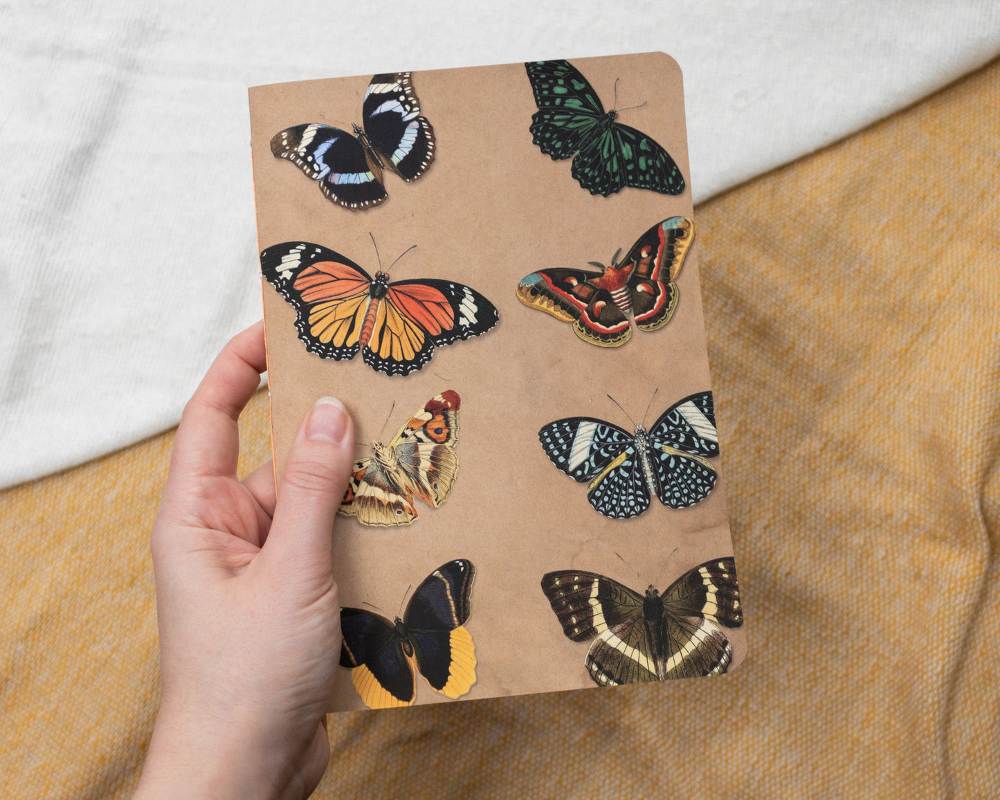 A5 Notebook with Butterfly Design