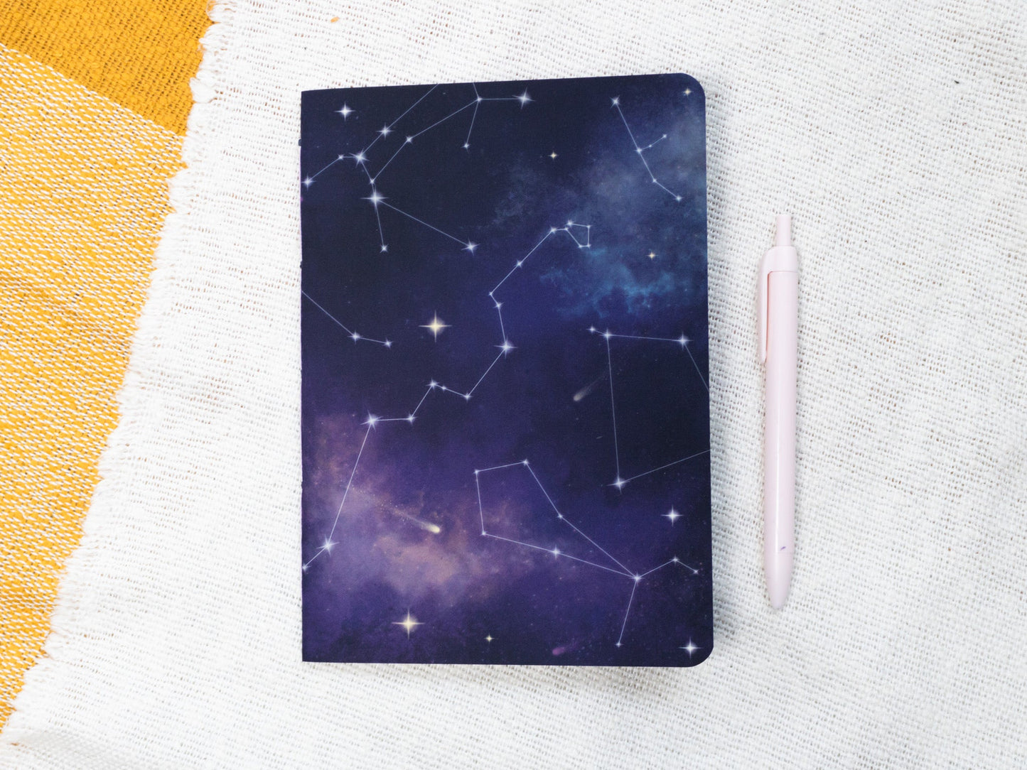 Notebook with Cosmic Design