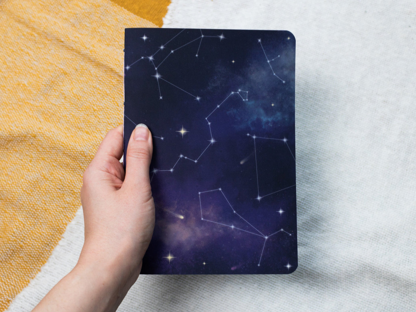 Notebook with Cosmic Design