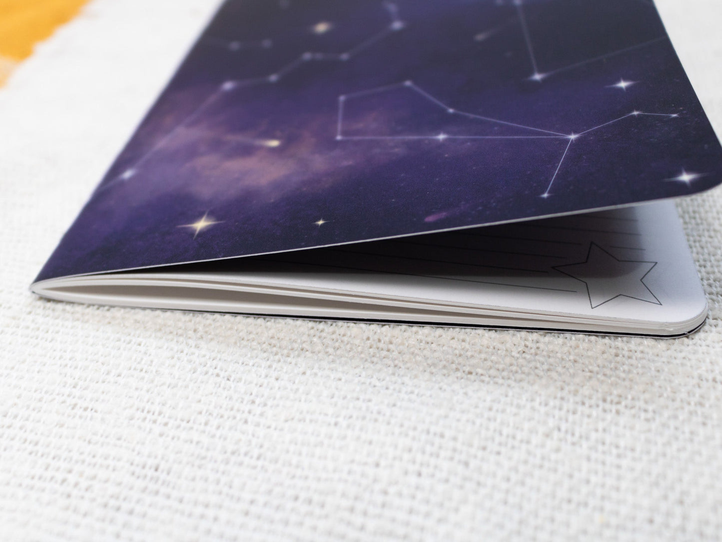 Notebook with Cosmic Design