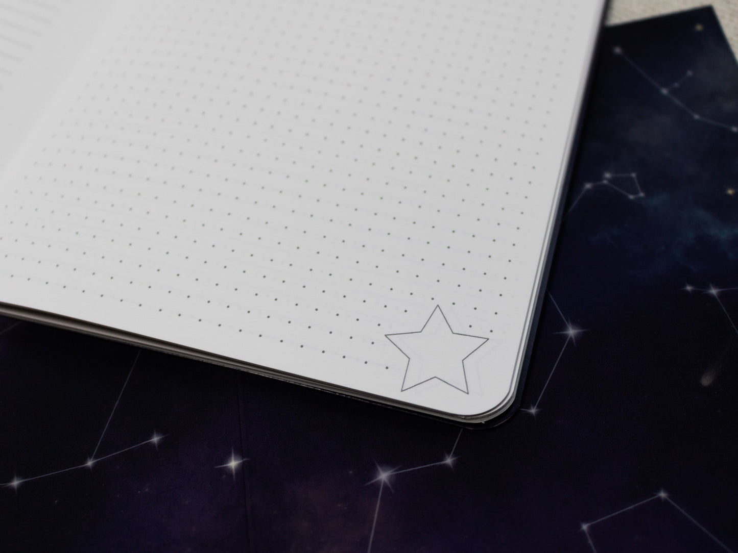 Notebook with Cosmic Design