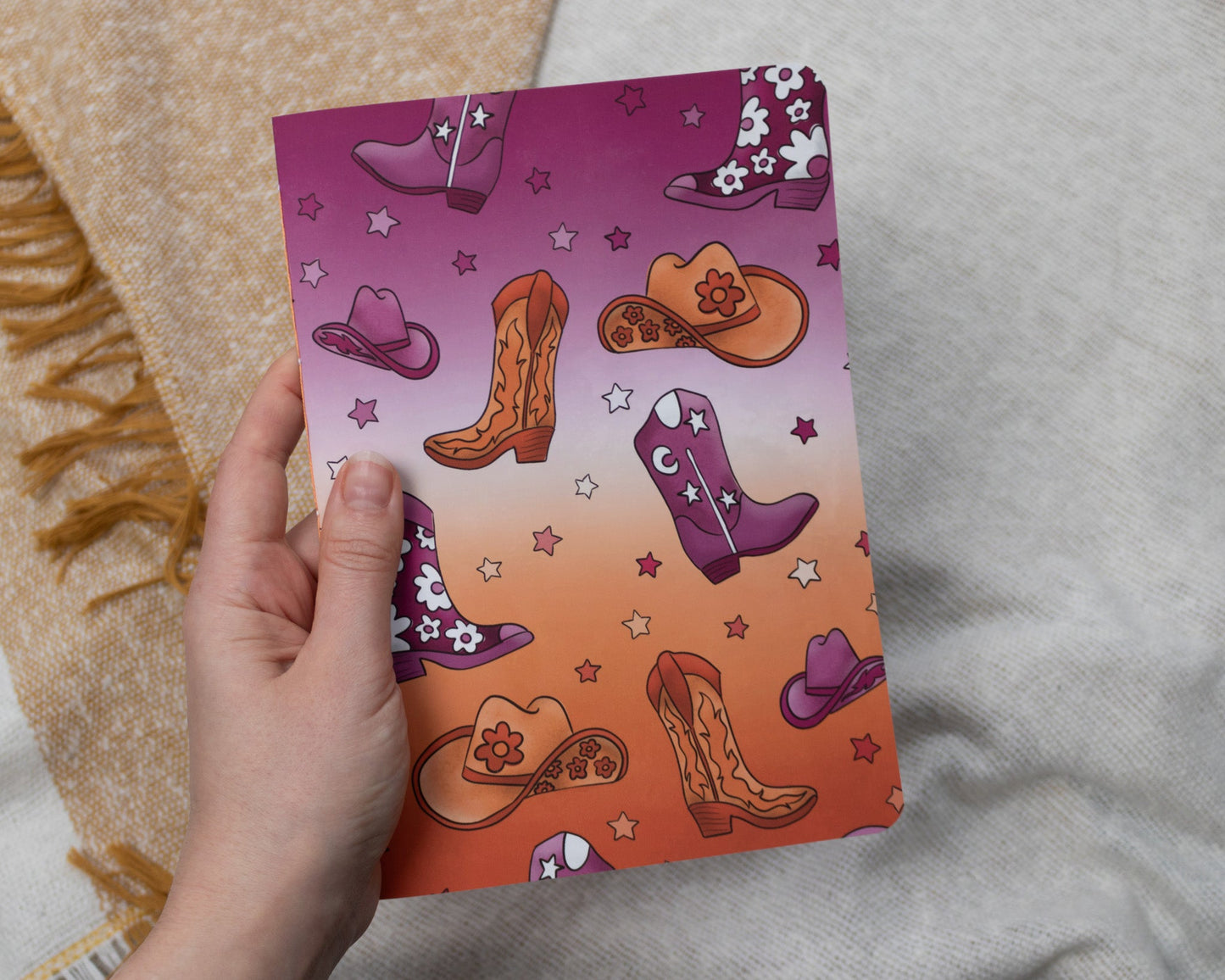 Notebook with Howdy Design
