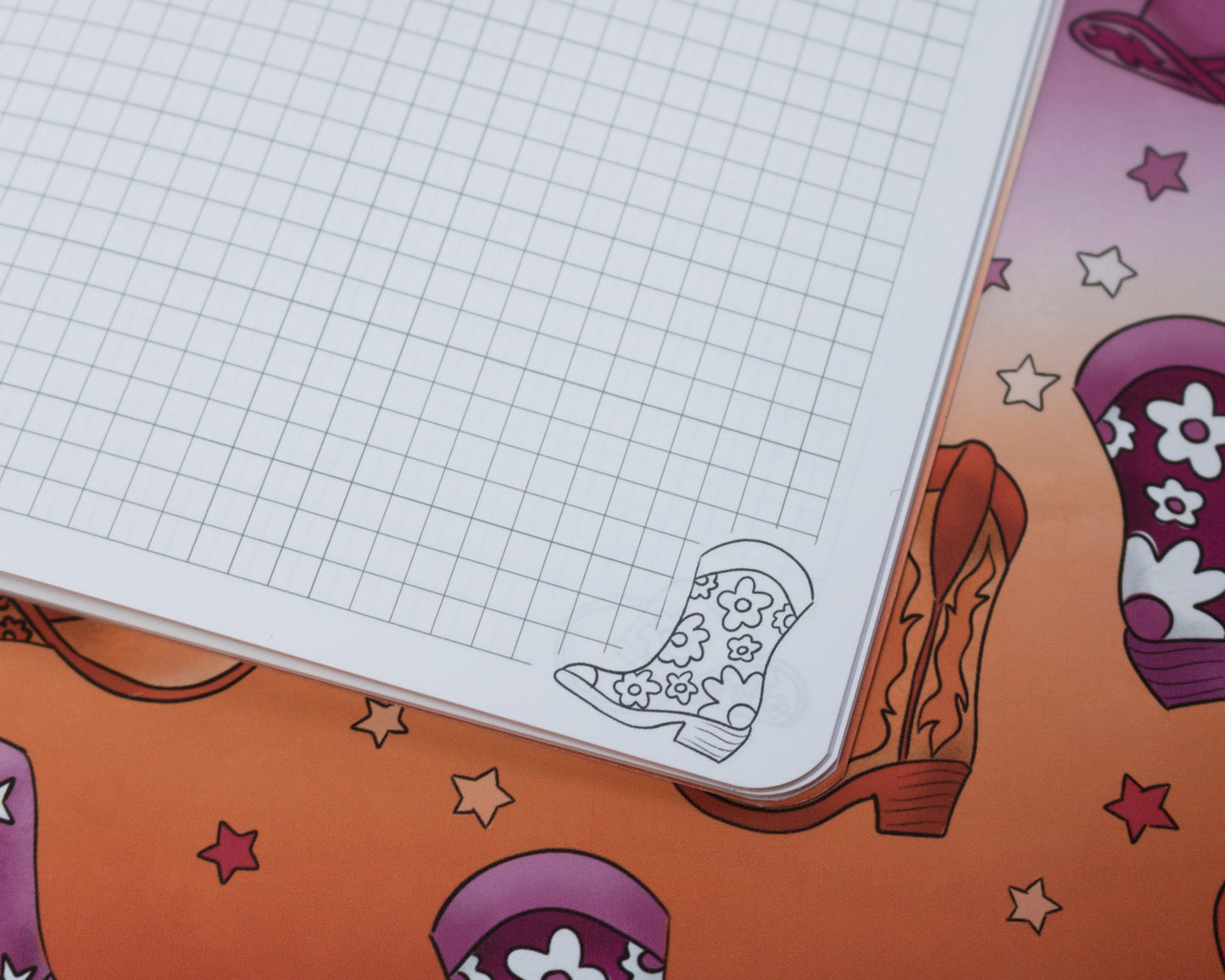 Notebook with Howdy Design