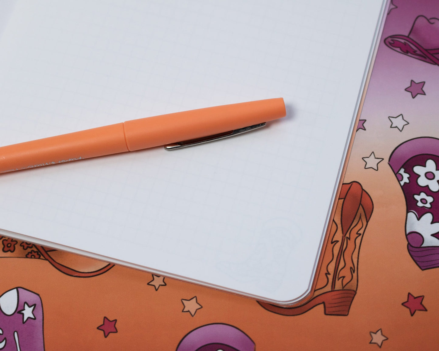 Notebook with Howdy Design