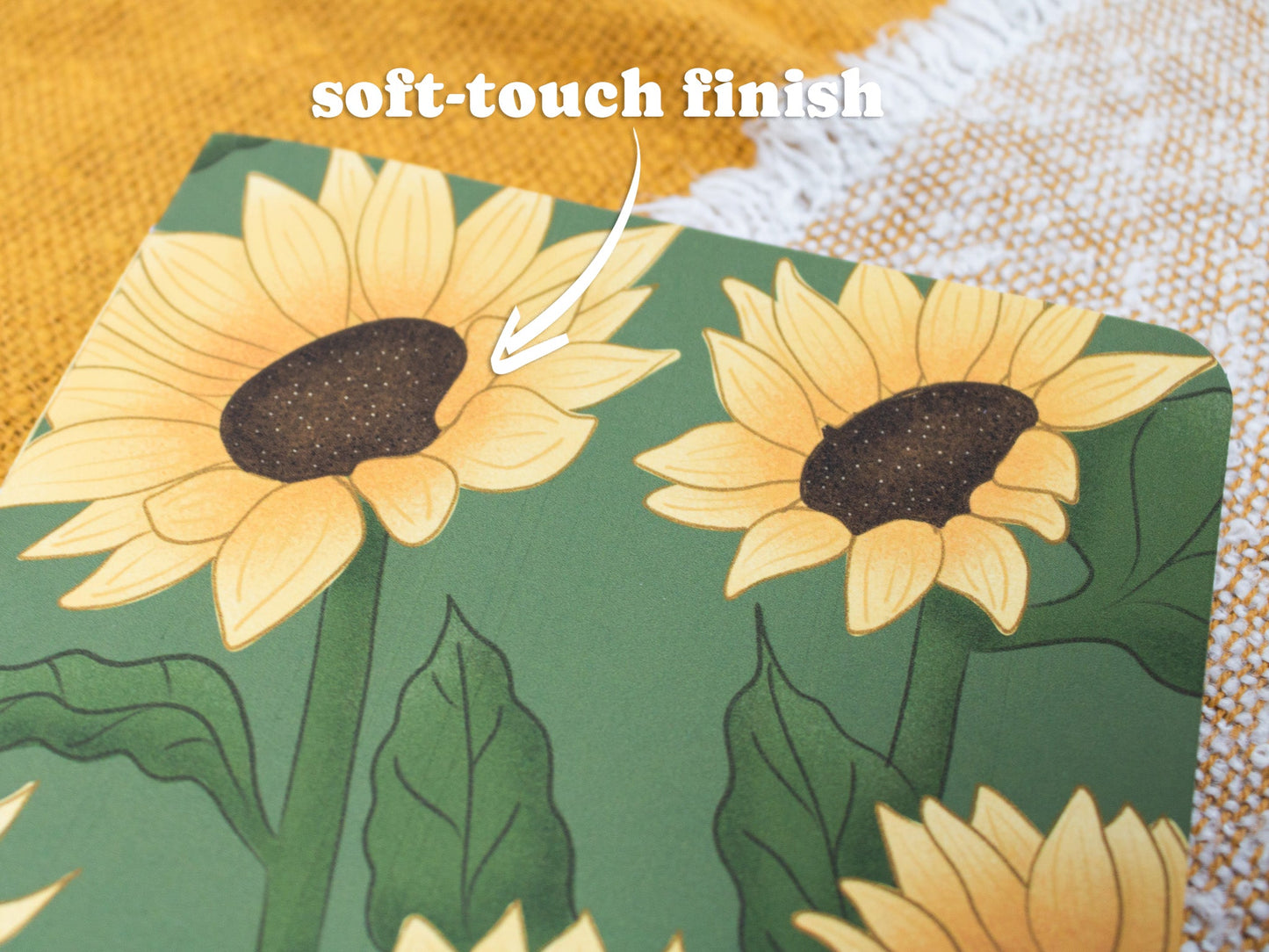 Sunflower A5 Handmade Notebook