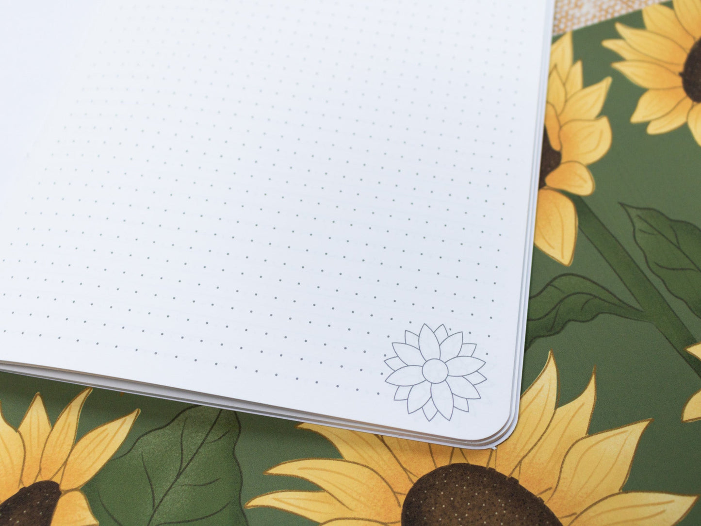Sunflower A5 Handmade Notebook